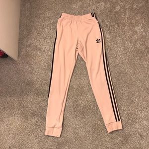 Pink adidas jogger Track pants
